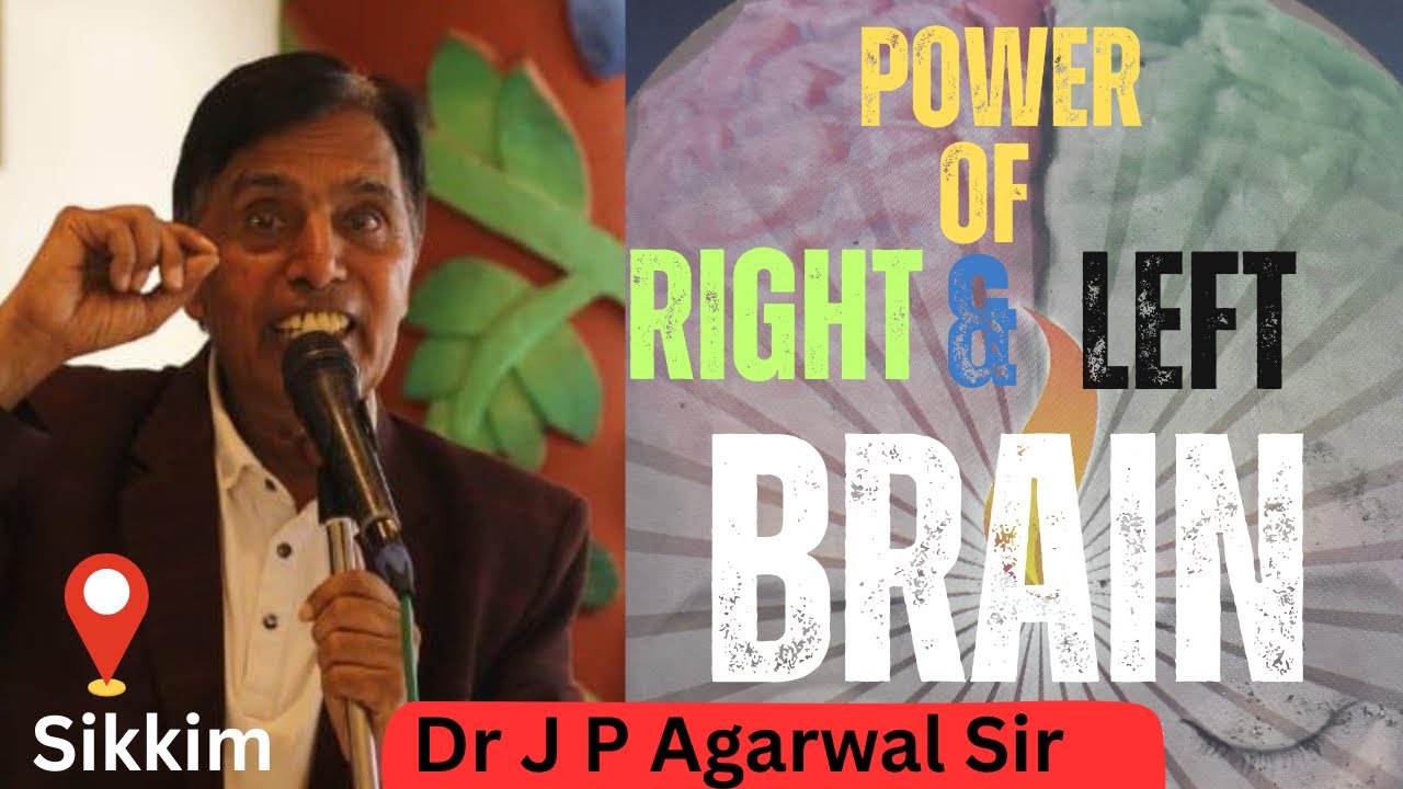 The Power of  Right Brain | Right & Left Brain: Neuroscience and Spirituality Dr Jai Prakash Agarwal