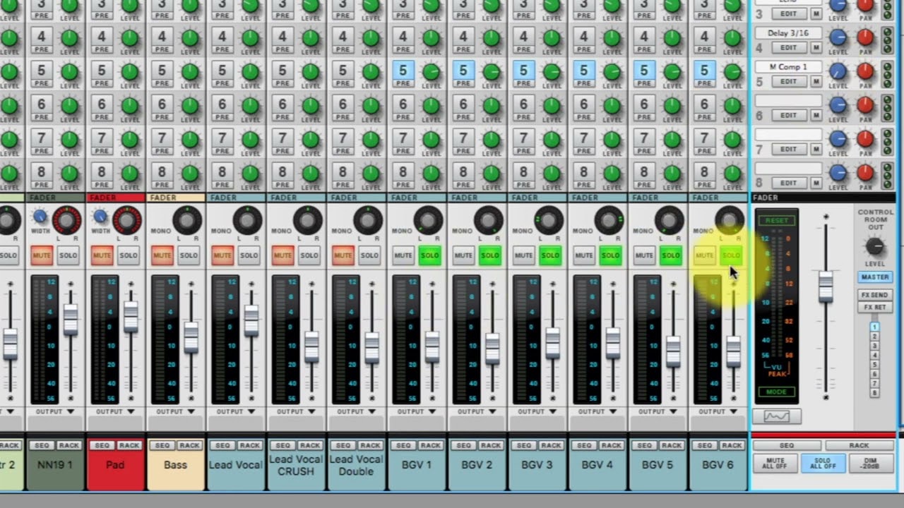 How to create HUGE VOCALS using a Vocal Crush Bus through Parallel Compression