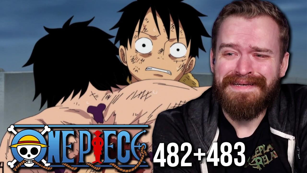 ОДА, ОНИ ПРОСТО ВОССОЕДИНИЛИСЬ | Реакция и обзор на One Piece 482+483 серии | Арка Маринфорда