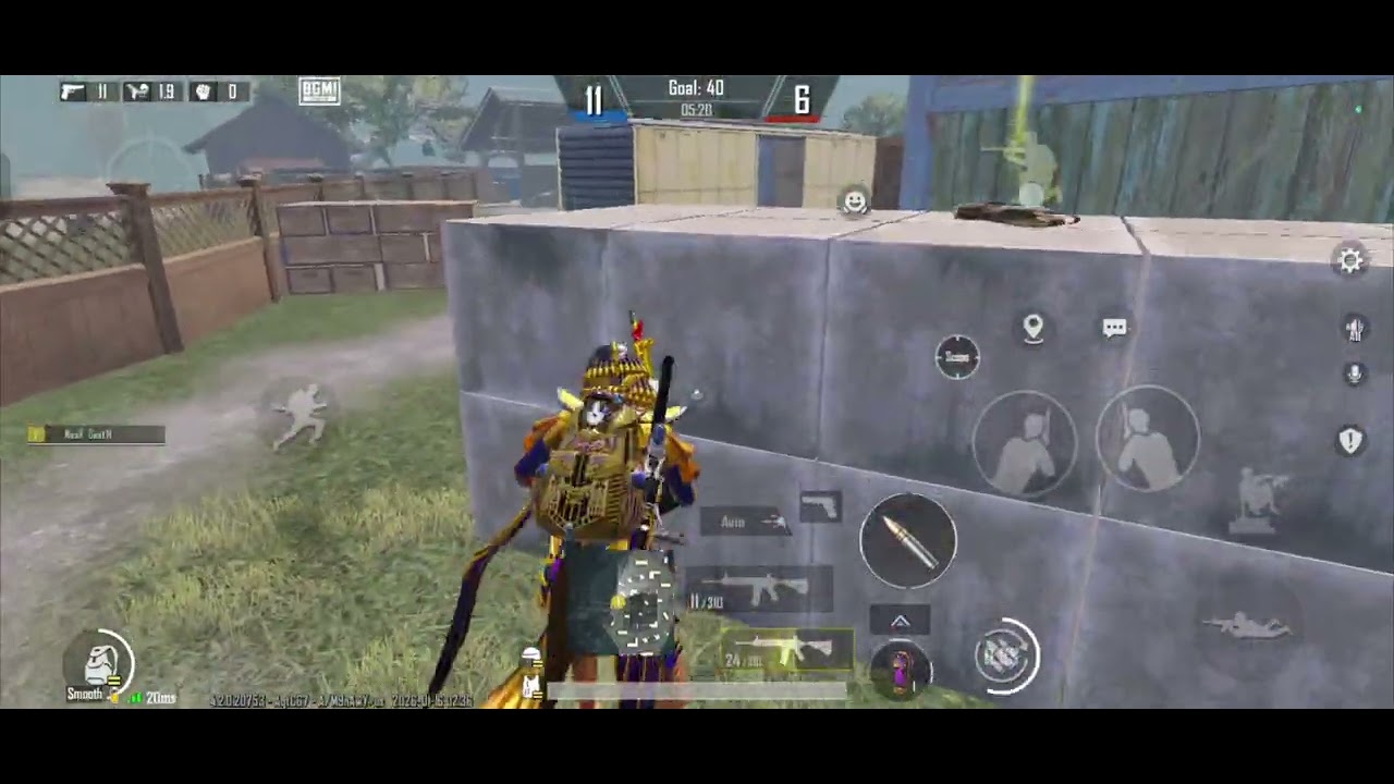 1V1 with my friend / raw footage /  Never Give Up: The Greatest Comeback in BGMI