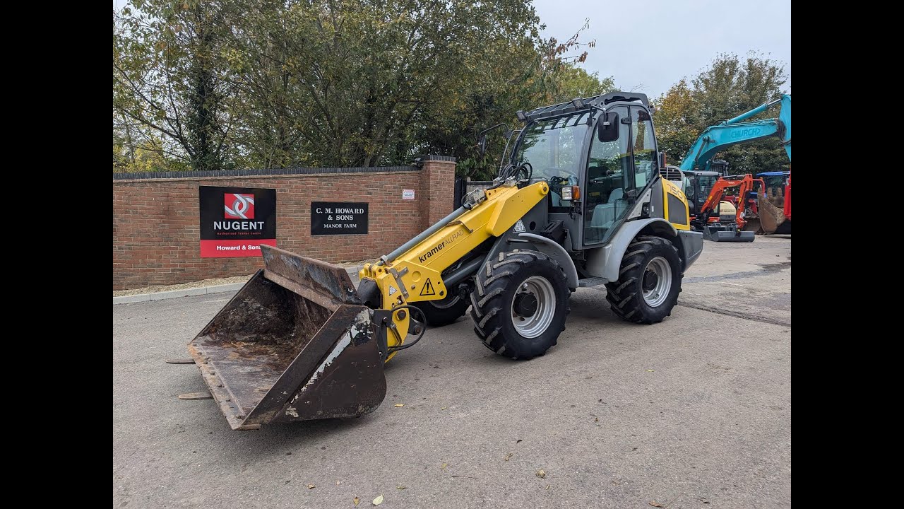 KRAMER 750T TELEHANDLER WALKAROUND VIDEO