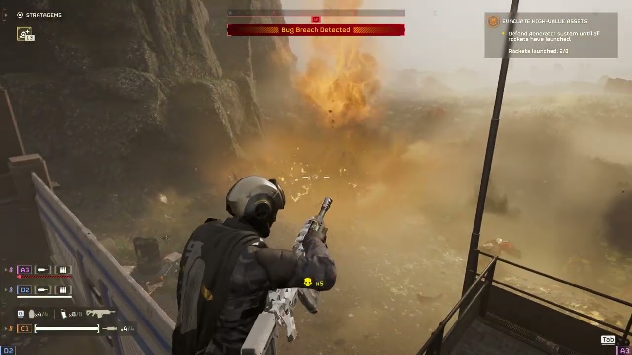 HELLDIVERS 2: VC3 GANG ON THE BUG DEPLOYMENT!