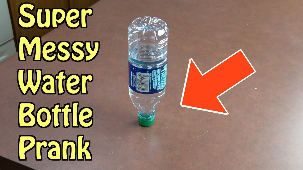 Messy Water Bottle Prank Everyone Will Fall For (Simple April Fools' Day Prank Ideas) HOW TO PRANK