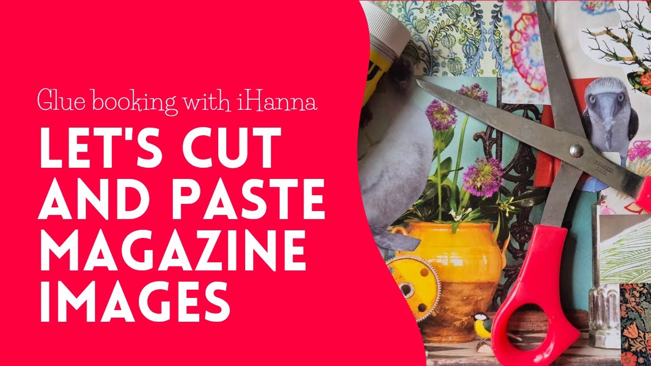 GLUE BOOKING colorful magazine images #gluebooking