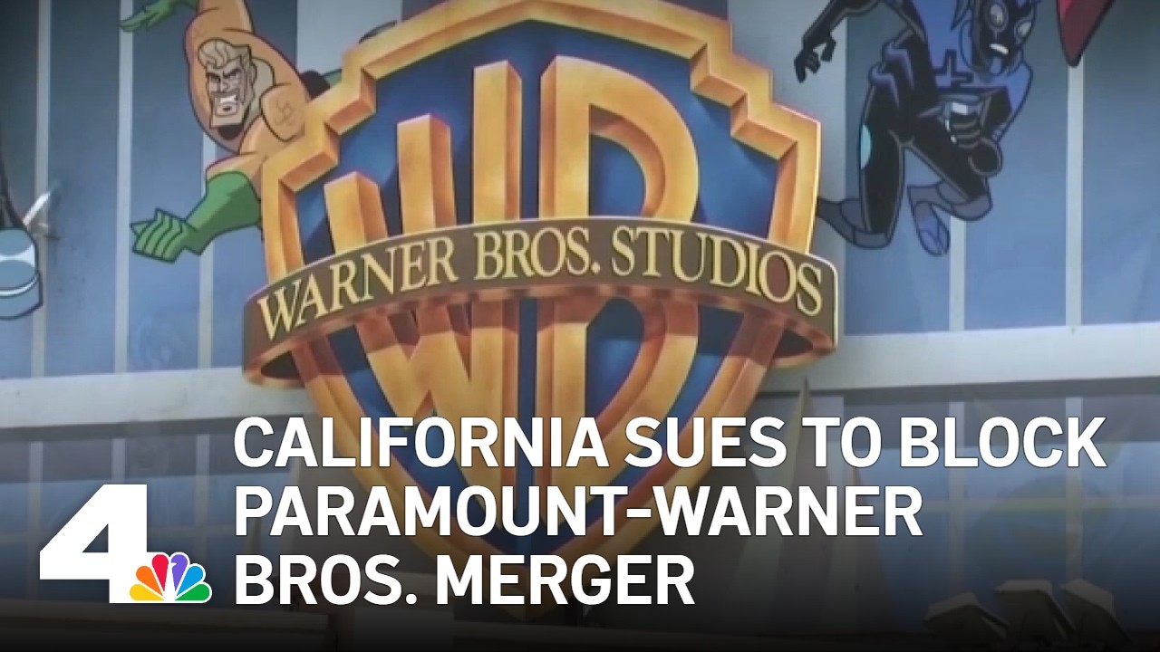 California and other states file lawsuit over proposed Paramount and Warner Bros. merger