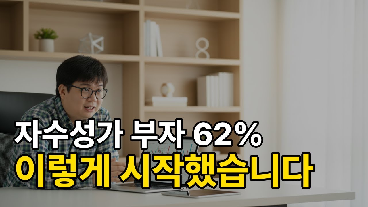 자수성가 부자 되는 4단계 로드맵 | 월급쟁이도 가능한 현실적인 방법 (2026)