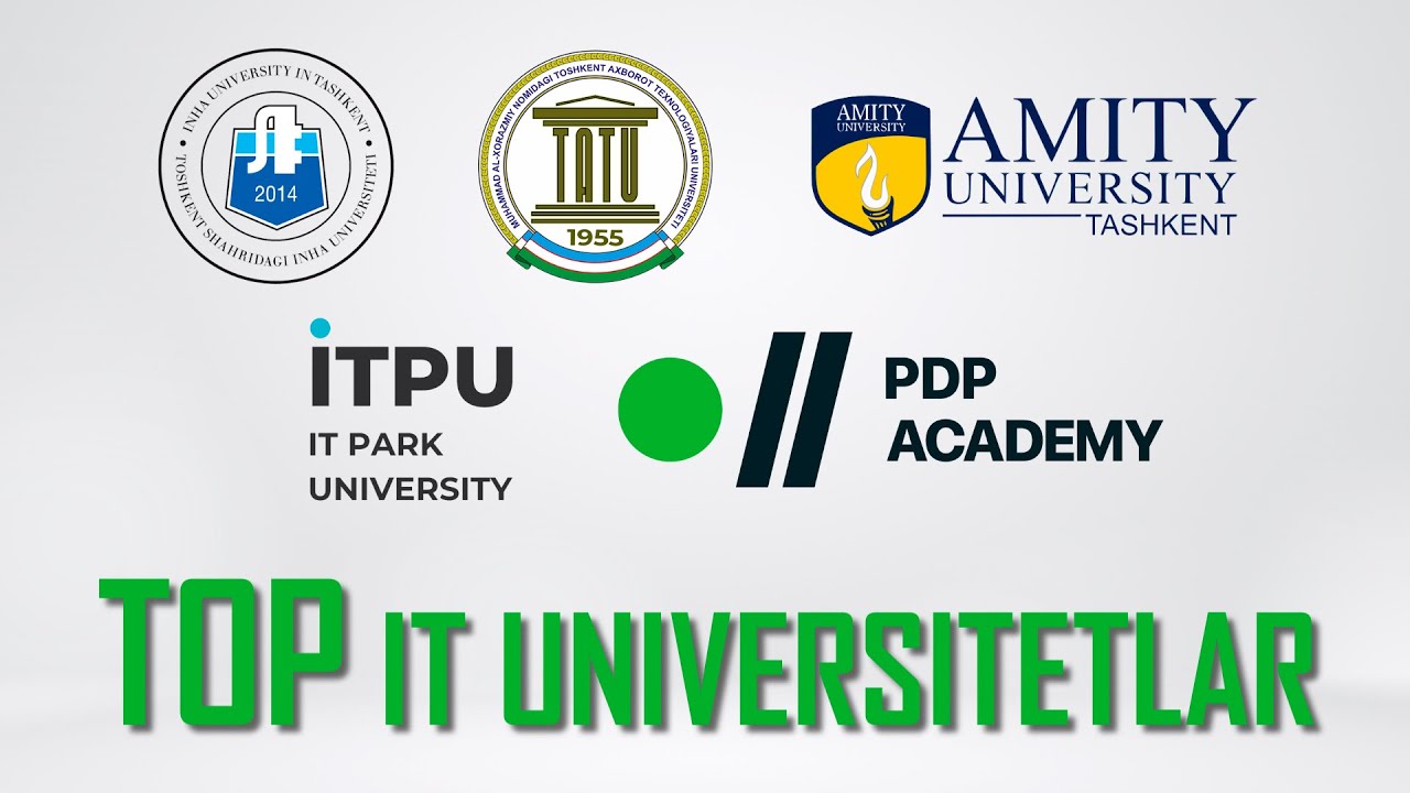 O’zbekistondagi TOP IT UNIVERSITETLAR