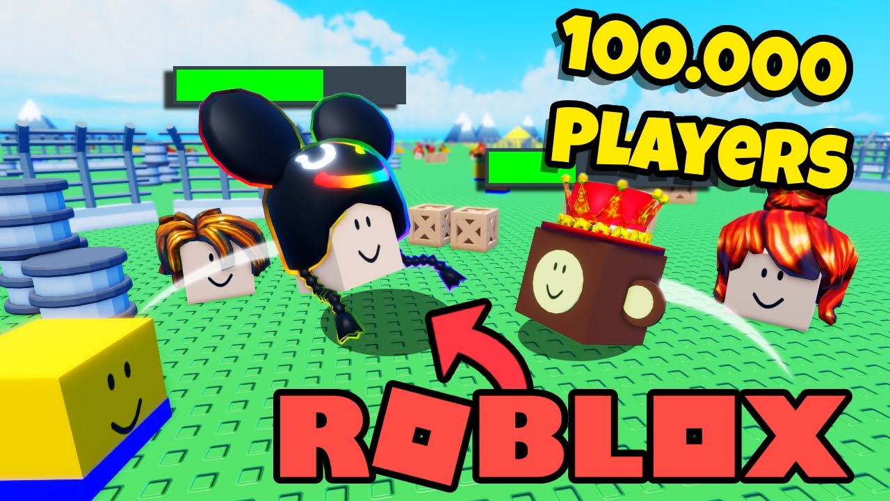 I Made a Roblox Game With 100.000 Players