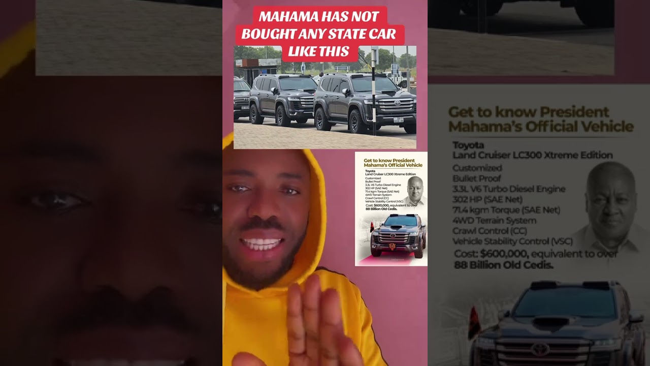 President Mahama has bought no such car. 