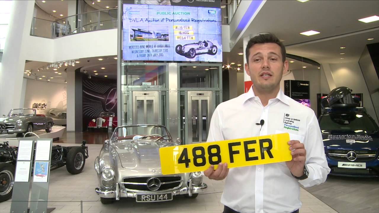 DVLA Auction Mercedes Benz World Day 1