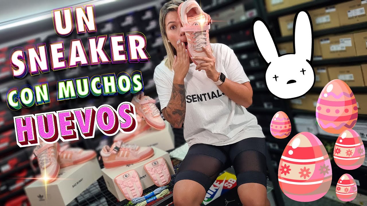 Adidas Forum Low Bad Bunny 🐰 Pink Easter Egg 🥚🥚