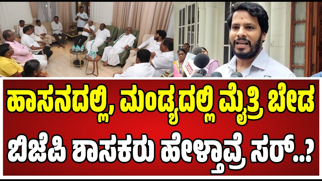 Nikhil Kumaraswamy : ಜೆಡಿಎಸ್​ ಜೊತೆ ಮೈತ್ರಿ ಬೇಡ ಅಂತಿರೋ ಬಿಜೆಪಿ ಶಾಸಕರಿಗೆ ನಿಖಿಲ್ ಸಖತ್ ಟಾಂಗ್..!