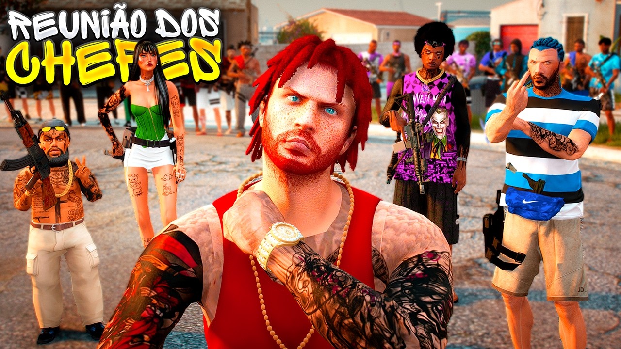 GTA V: VIDA DO CRIME | REUNI TODAS AS GANGUES E DEI UM XEQUE-MATE! TODOS CONTRA MIM?🔥♟️|#52
