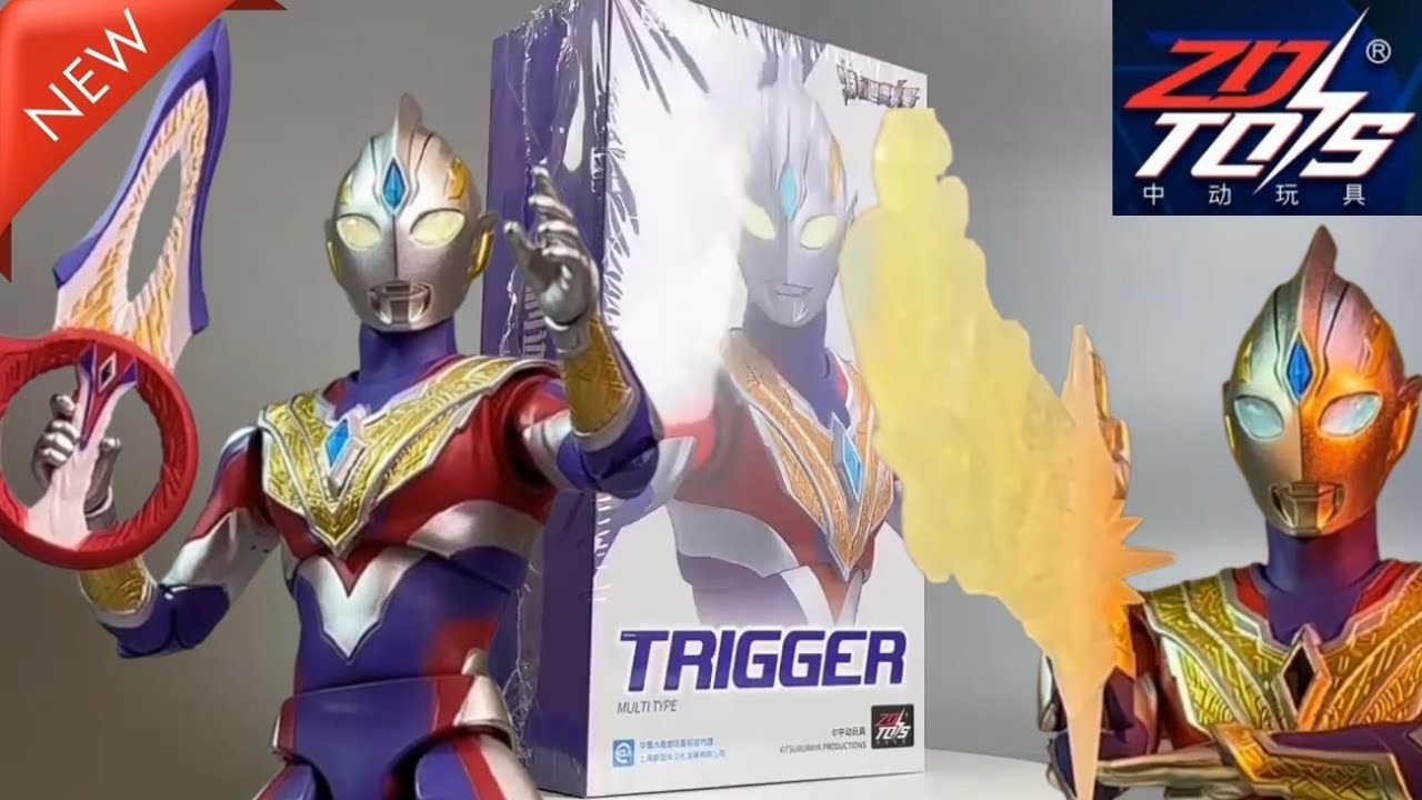 Finally or beginning? Zd Toys Ultraman Trigger LED Light series Composite Luminous