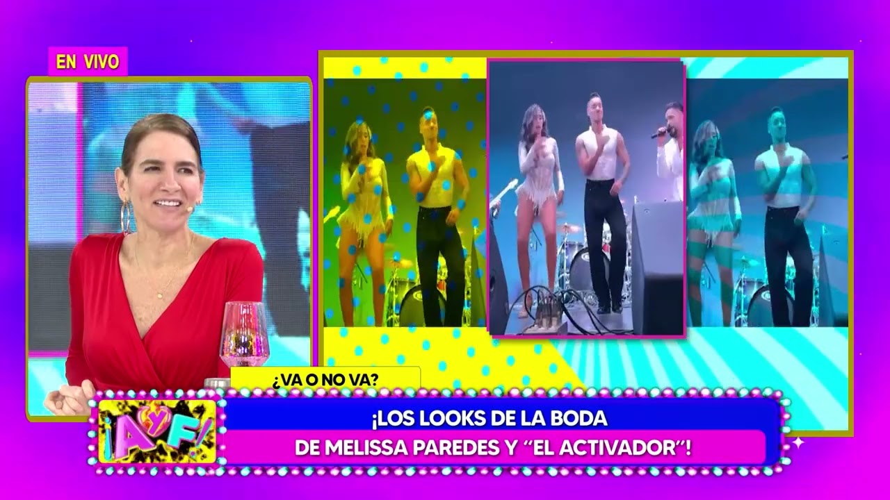 Amor y Fuego - AGO 05 - 4/4 - ¡LOS LOOKS DE LA BODA DE MELISSA PAREDES Y 