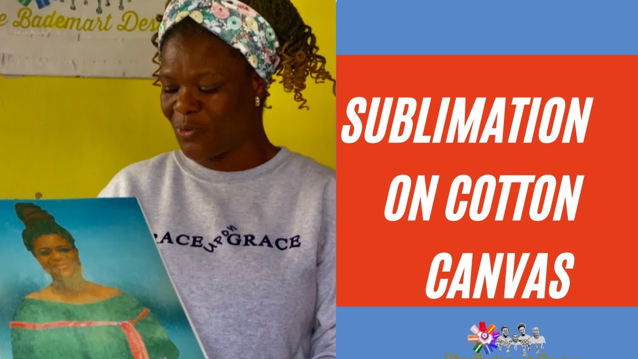 How to Sublimate on Canvas board: Sublimation tutorial