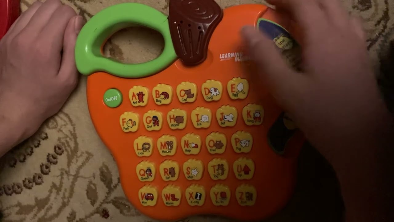 Knockoff 1997/2002 VTech Alphabet Apple “Learning Machine”