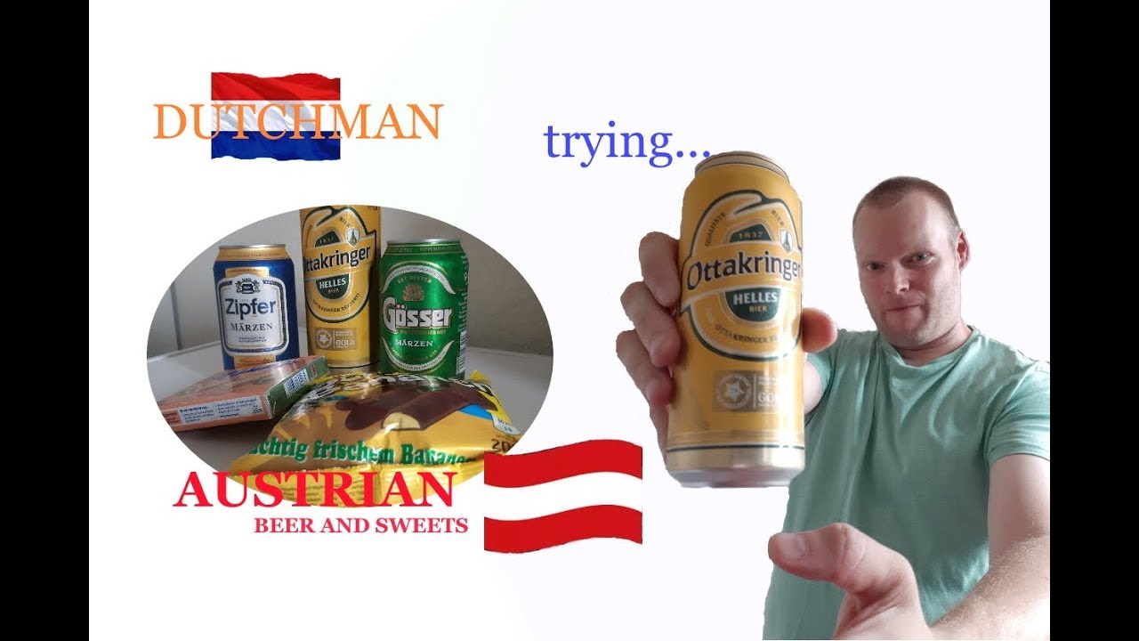 Dutchman trying AUSTRIAN Beer & Sweets!!!