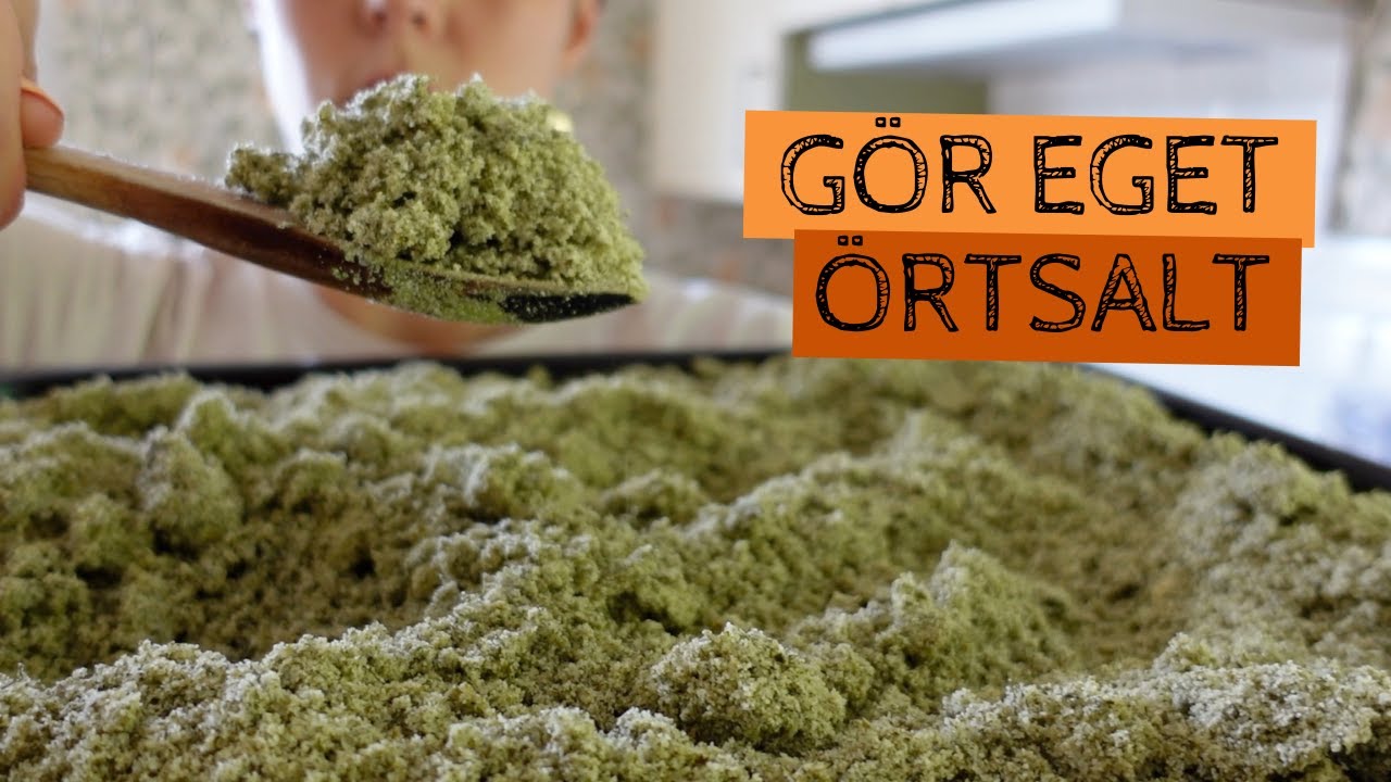 Gör ditt eget örtsalt snabbt och billigt - jag visar hur