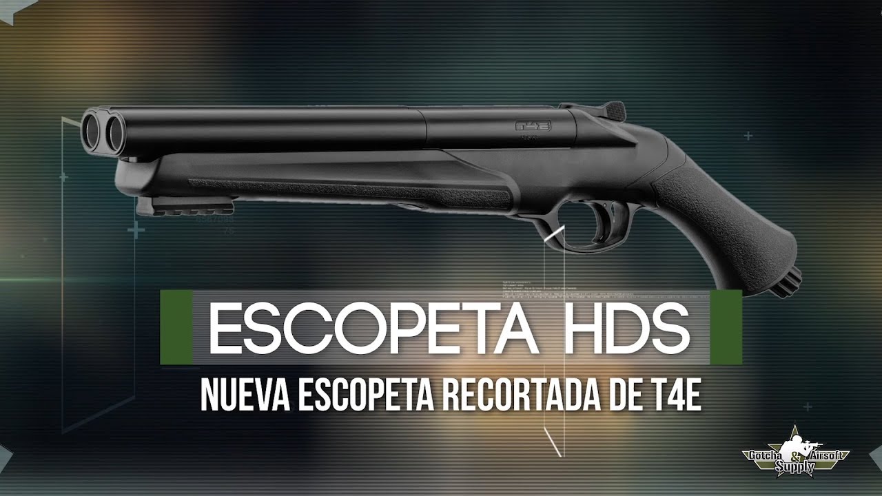 Escopeta de Paintball HDS