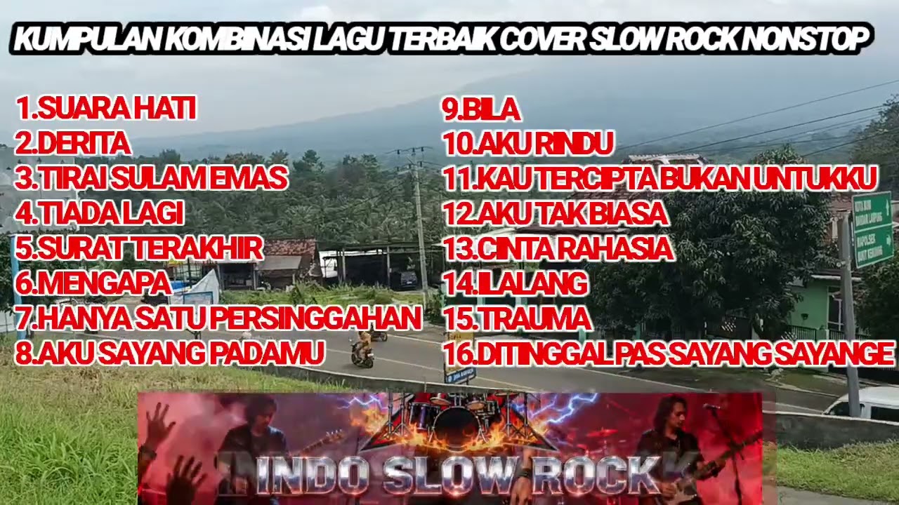 Kumpulan Lagu Dangdut Cover Slow Rock Nonstop 🎸 Paling Enak Didengar Saat Santai