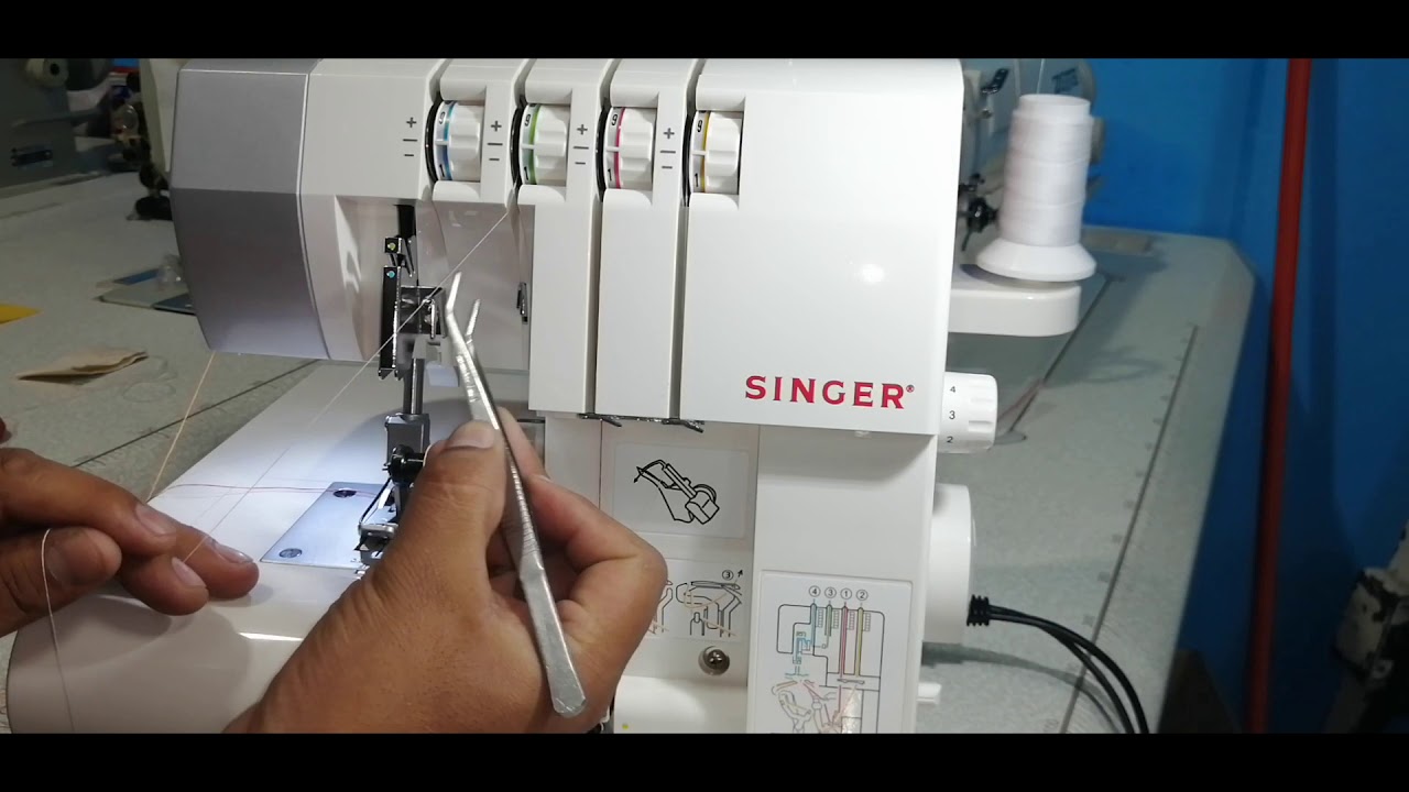 OVERLOCK SINGER 14sh754 full HD