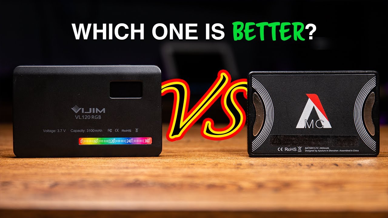 Vijim VL120 VS Aputure MC | Which is Better?