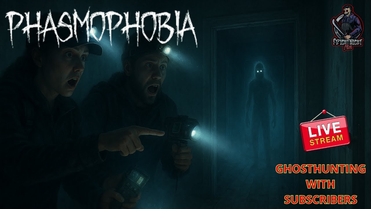 LIVE: Phasmophobia with Subscribers! | Ghost Hunts, Jump Scares & Chaos