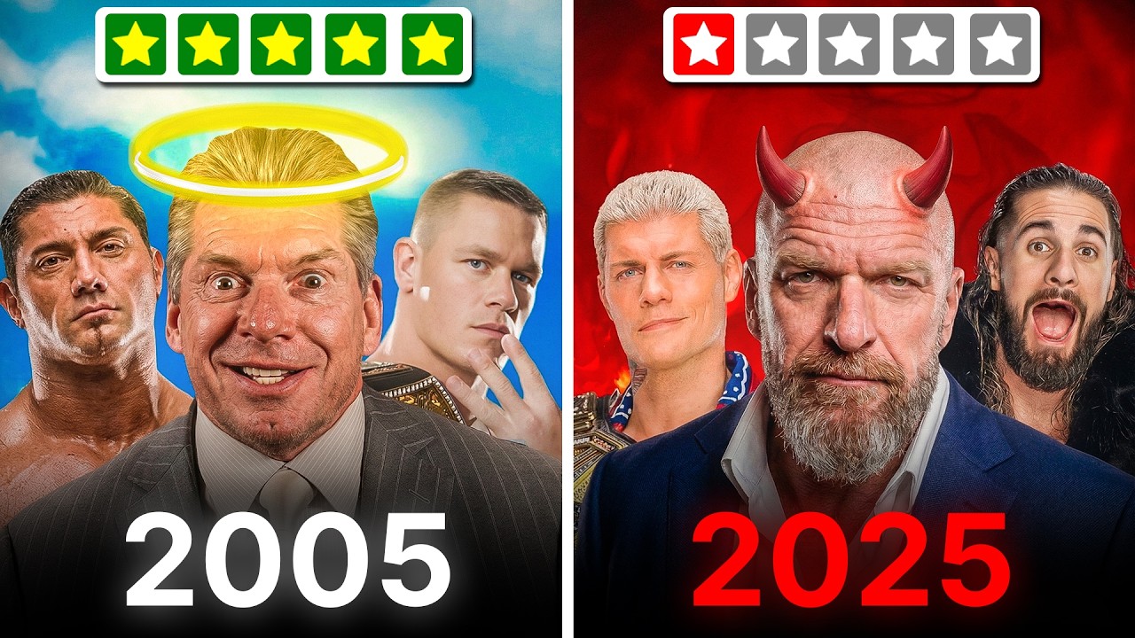Best vs Worst Years in WWE History