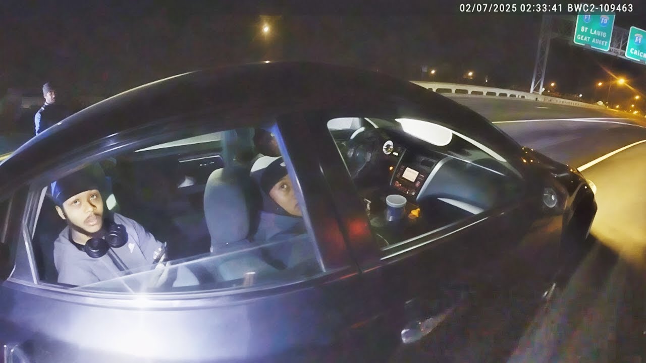 Traffic Stop Goes Sideways After Cops Discover an Active Felony Warrant