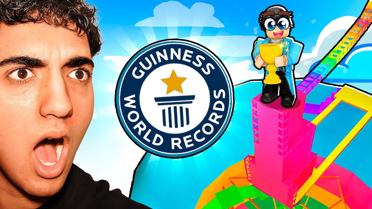 Breaking WORLD RECORDS in ROBLOX SLAP TOWERS!