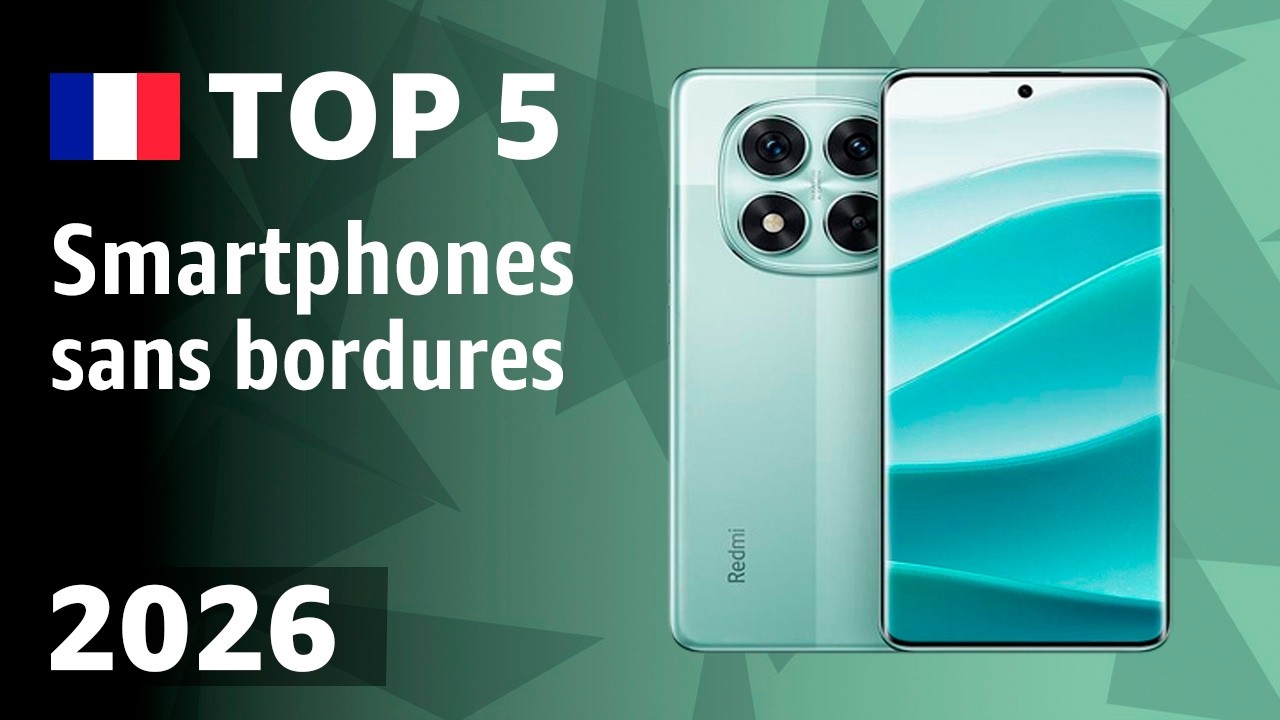 TOP-5: Les meilleurs smartphones sans bordures [écran incurvé] – Test 2026!