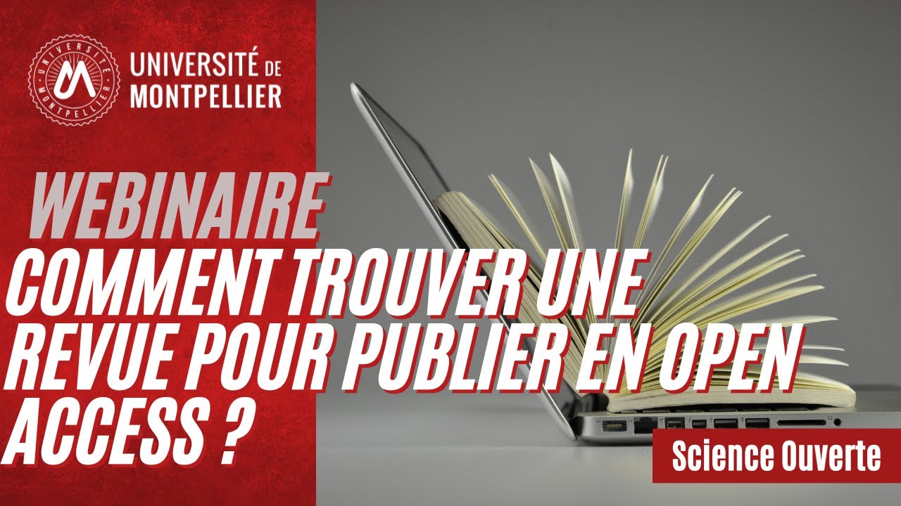 Comment trouver une revue pour publier en open access ?