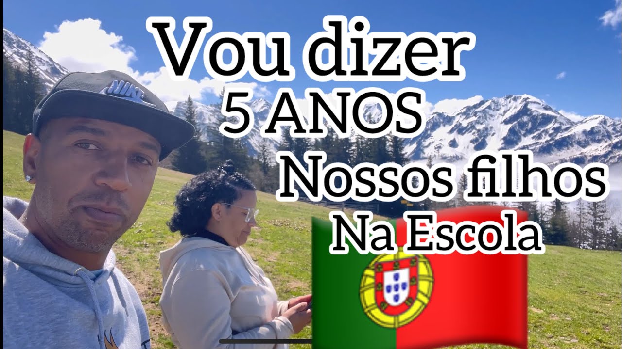 Não temos que reclamar,5 anos nossos filhos na escola em Portugal 🇵🇹😉❤️✅🙏🏾
