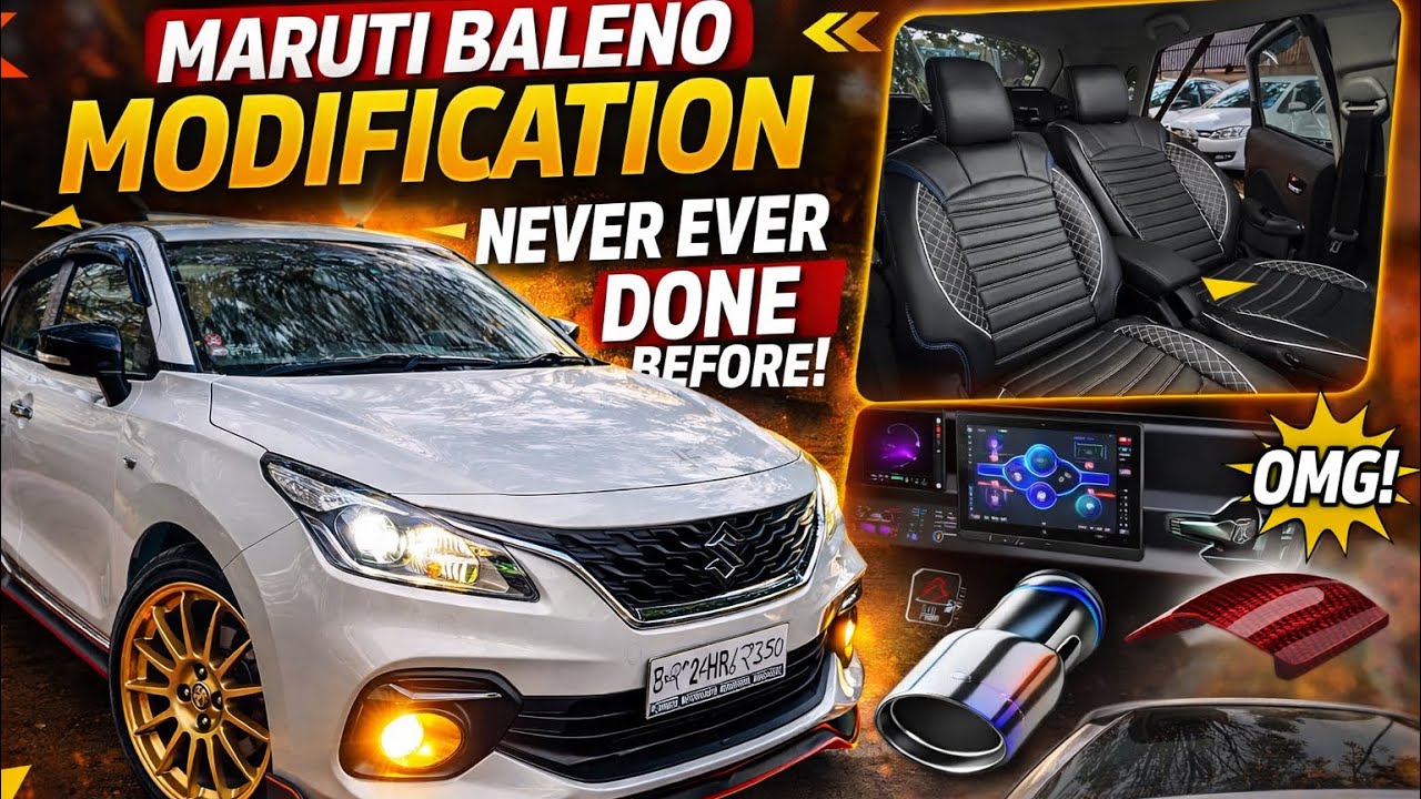 SCAM से बचो ❌🚨 New Baleno Modification ✅ Maruti Suzuki Baleno Modified With Price ✅ Baleno 2026 