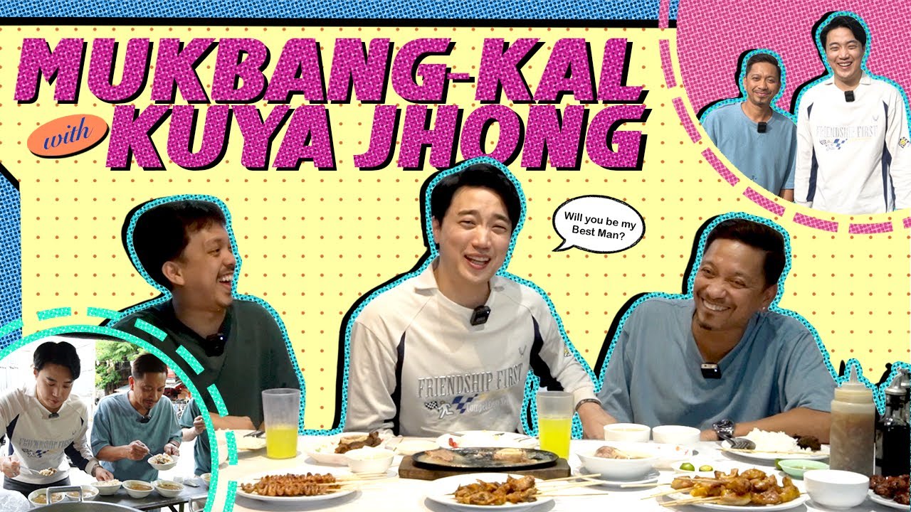 Mukbang-kal with my FUTURE BEST MAN Kuya Jhong Hilario | Ryan Bang
