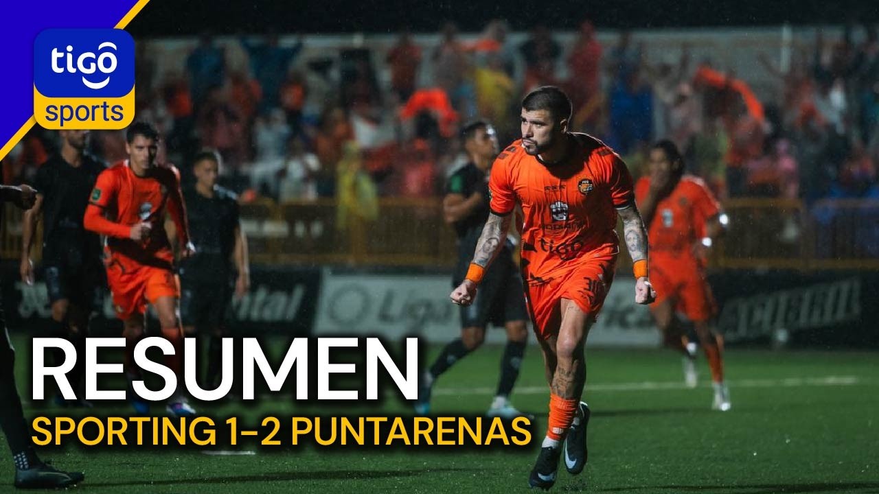 RESUMEN; SPORTING 1-2 PUNTARENAS // JORNADA 8