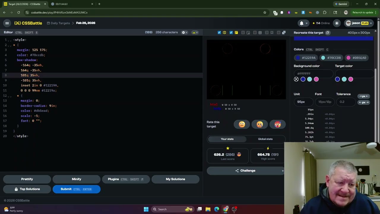 CSSBattle Daily 2026 02 26