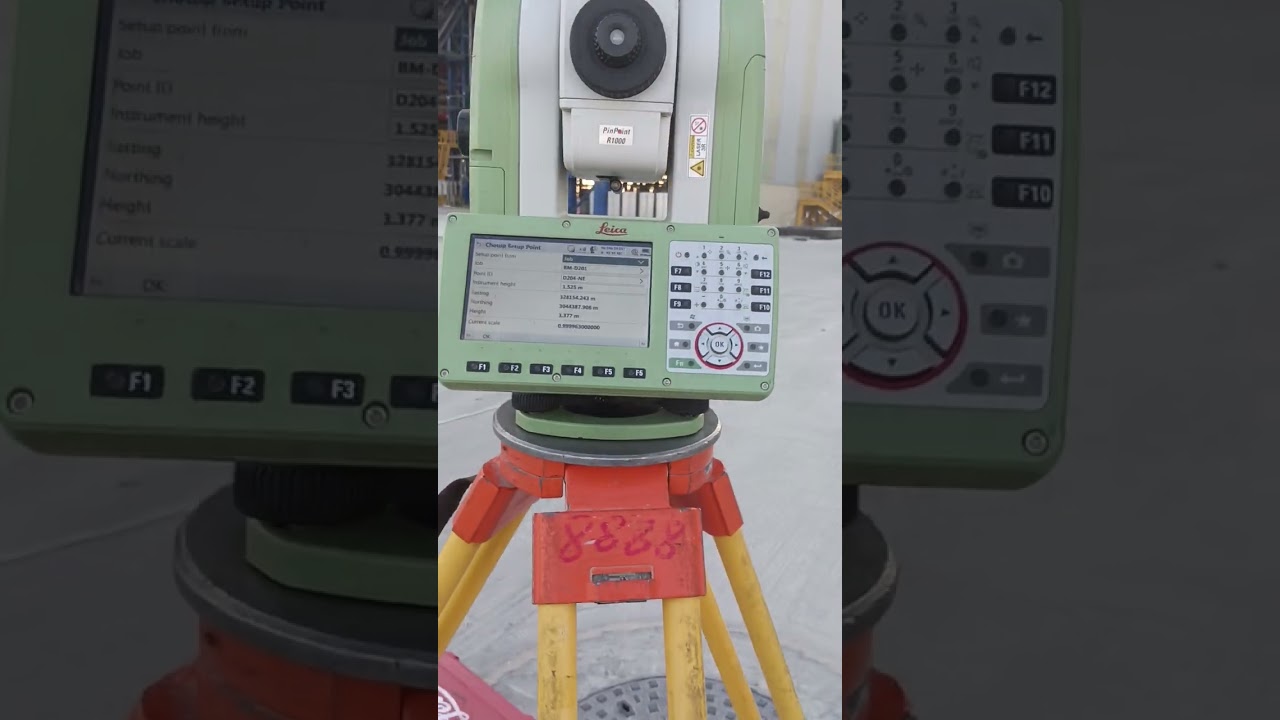 Leica TS10 Setup ore Known Back Sight And basic Settings.Get Benefits And Share With others