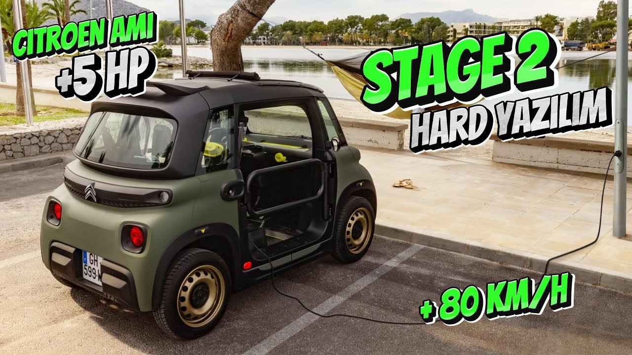 Citroen Ami - Fiat Topolino Limitörü İptal Ettim +80 km/h