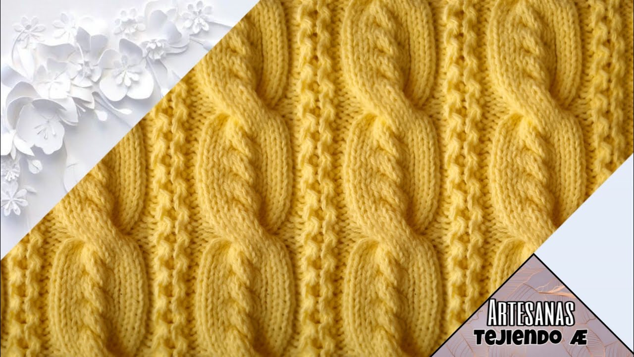 #154 - PUNTO A DOS AGUJAS / knitting patterns / Estefany