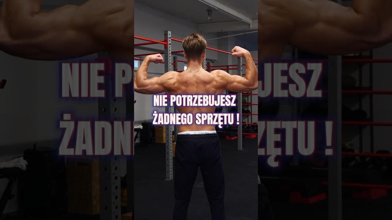 Zbuduj plecy w domu bez sprzętu!#calisthenics #kalistenika  #plecy #treningwdomu #cwiczeniawdomu
