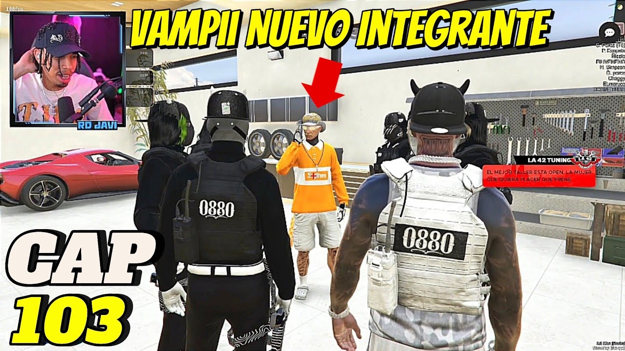 RDjavi: Reclutamos A Un Nuevo Integrante Para El Cartel 0880 Llamado Vampii | GTA RP