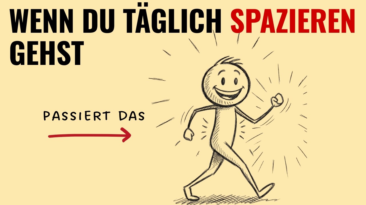 Wenn du täglich spazieren gehst, passiert DAS mit deinem Nervensystem