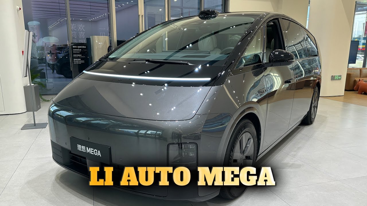 Li Auto Mega MPV Full View Interior and Exterior 4K