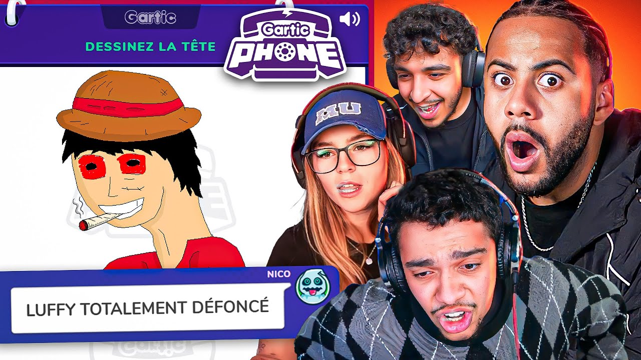 CE JEU NOUS A FAIT DESSINER DES DINGUERIES (Gartic Phone)