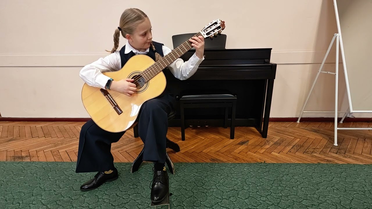 Eva Iffland -  Allegretto op.44 nr 2 - F.Sor, Sativalsa - A.Verite, Banjo Blues - M.Drożdżowski GYMC