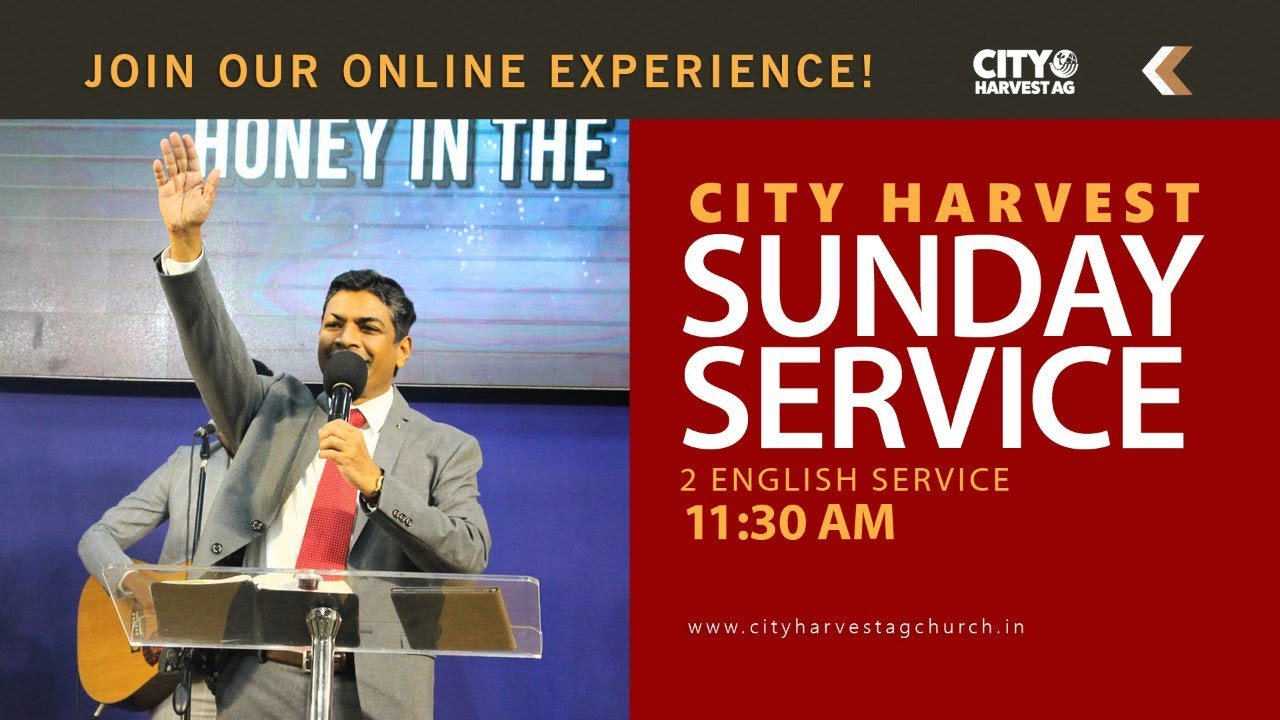 🔴 LIVE Sunday English Service // Live Online Church Service // City Harvest Live // 13 Dec 2020