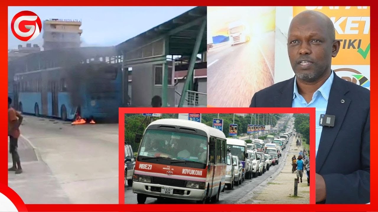 BAADA ya WATU KUCHOMA VITUO vya MWENDOKASI - DALADALA ZARUHUSIWA KUSAIDIA kwa MIEZI 3...