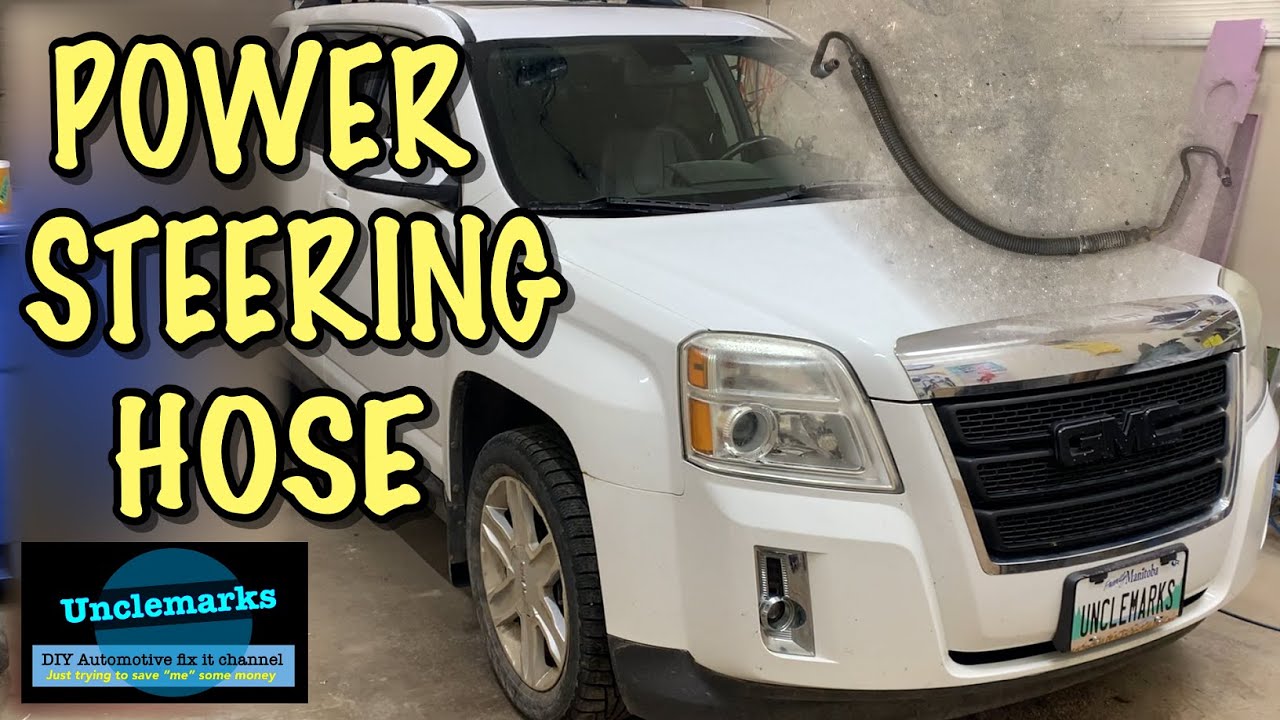 Замена шланга гидроусилителя руля GMC Terrain Chev Equinox 2010 2011 2012 2013 2014 2015 2016 201...